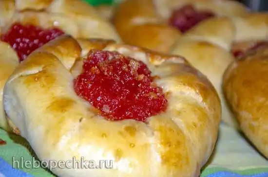 Булочки «Осенние розанчики»