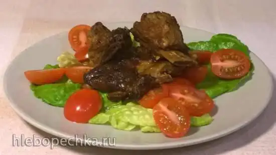 Телячьи рёбрышки в кисло-сладком соусе