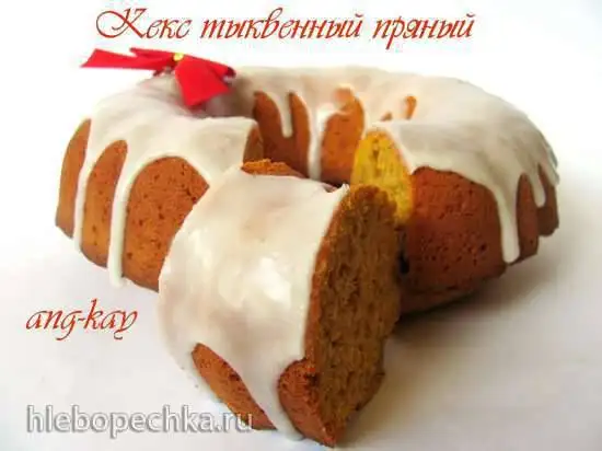 Кекс тыквенный пряный