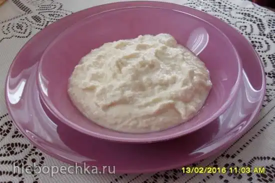 Лёгкий творожный сыр а-ля Филадельфия