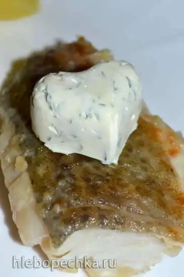 Треска Меньер с ароматным маслом