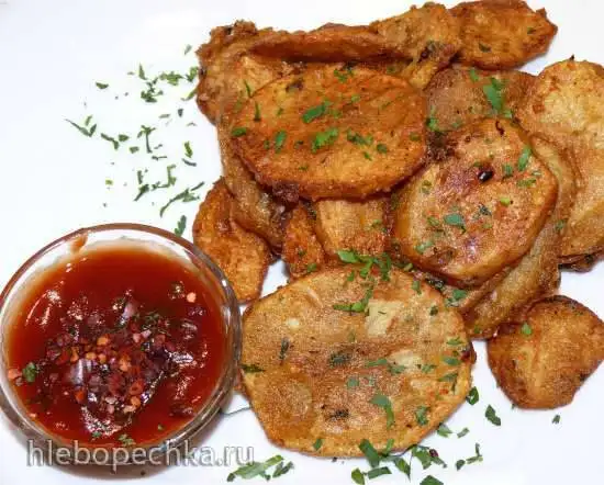 Картофель в кляре