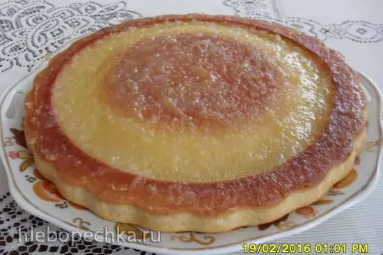 Кекс с цитрусовой подваркой