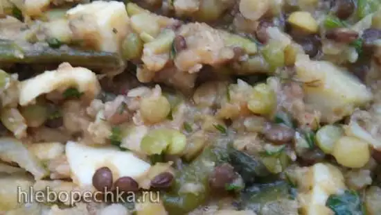 Бобовые с овощами «На посту»