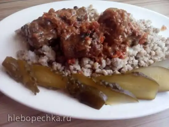 Свиной хвост тушеный, антикризисный