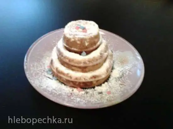 Словацкие дрожжевые оладьи в мини тортнице Princess 132410