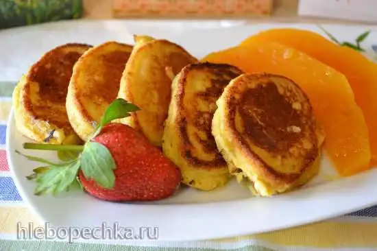 Оладьи кукурузные с киноа (безглютеновые)