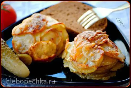 Картофельные башенки
