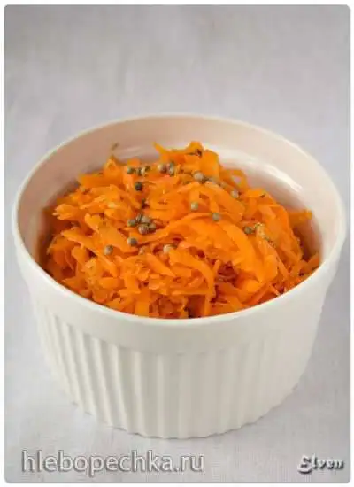 Белорусский морковный салат