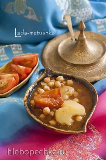 Нут со специями по-индийски (постное) Aloo Chole (для Zigmund & Shtain MC-DS42IH)