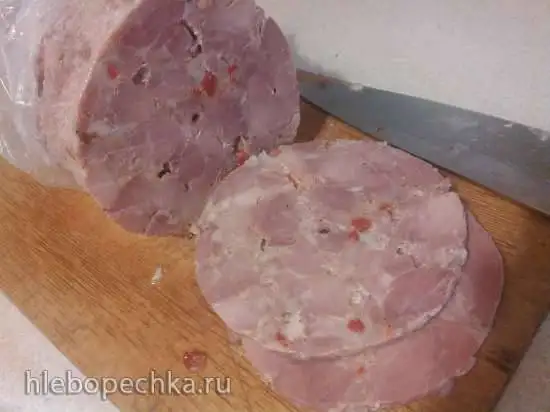 Ветчина в ветчиннице (просто и вкусно)