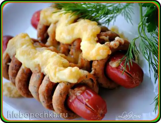 Сосиски в сушках