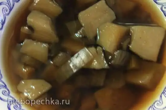 Суп из сухих грибов