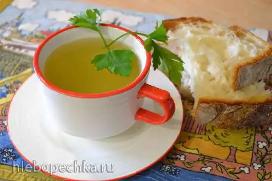 Бульон куриный, обезжиренный (скороварка Oursson 5005)