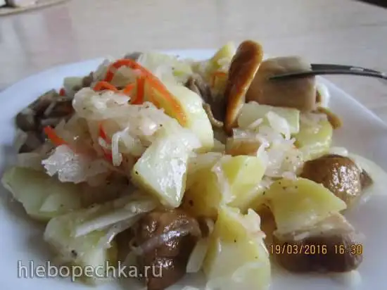 Салат с картофелем «Деревенский»