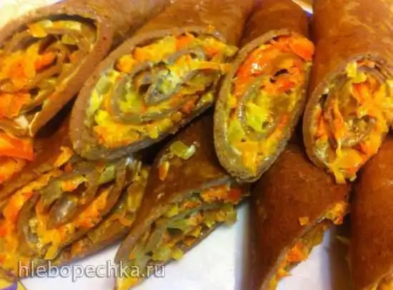 Печеночные рулеты