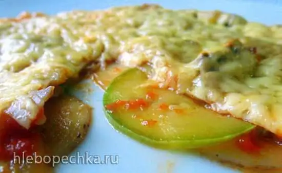 Картофельная пицца