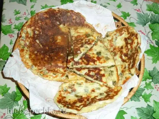Хачапури без замешивания, на сковороде