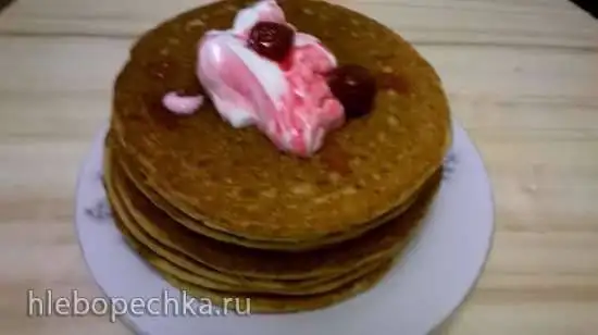 Панкейки из цельнозерновой муки