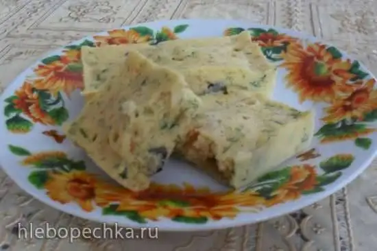 Закусочные кексы с нутовой мукой в микроволновке
