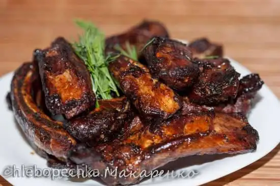 Свиные рёбрышки (Multicuisine DeLonghi)