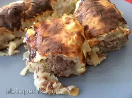 Пита (бурек) из теста Фило в Multicuisine DeLonghi