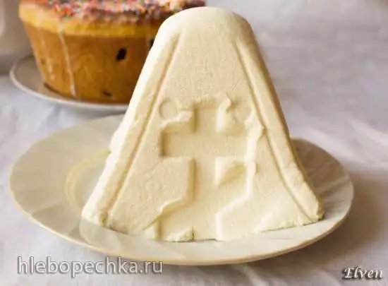 Пасха творожная на сгущенном молоке (без яиц)