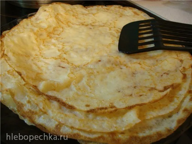 Блинчики тонкие от Лины