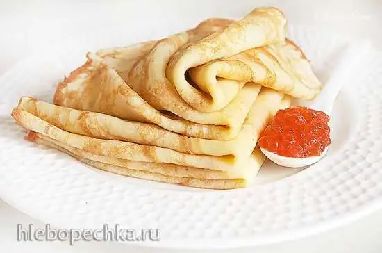 Блинчики со взбитыми белками