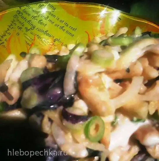 Лёгкий салат к мясу