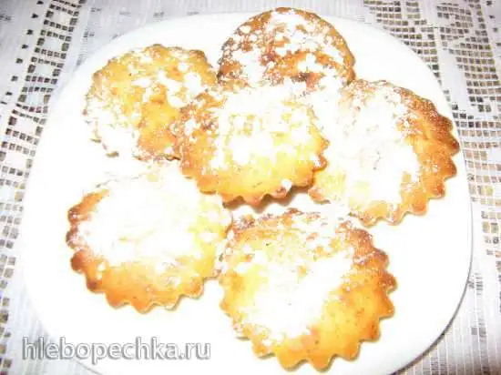Кексы творожные на кукурузной муке
