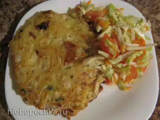 Свинина в картофельной шубке