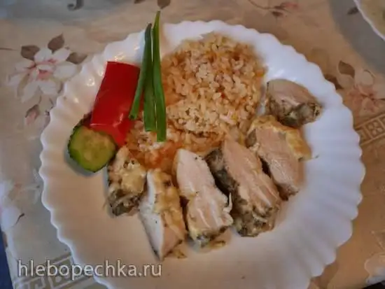 Куриная грудка Sous Vide под сырной корочкой