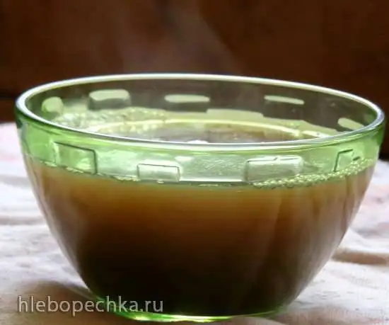 Кисель из клетчатки из Иван-чая