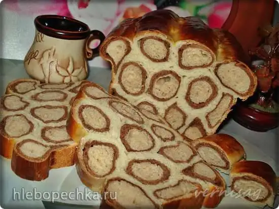 Молочно-шоколадный хлеб