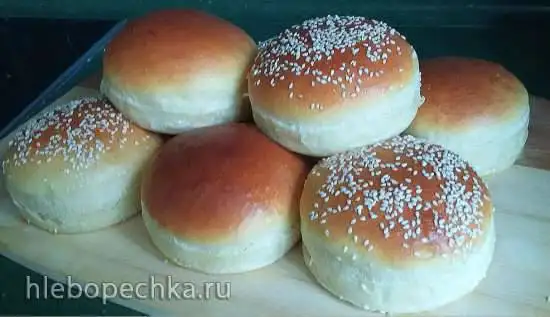 Булочки бриошь для бургеров
