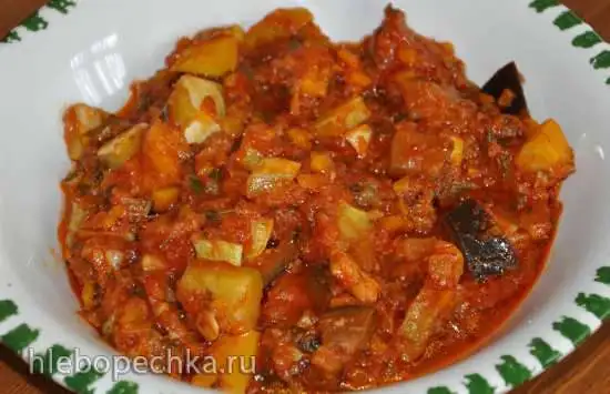 Овощное рагу (Multicuisine DeLonghi)