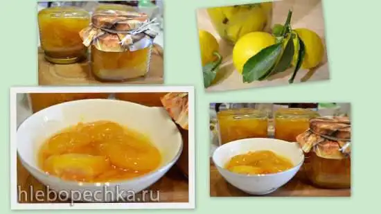 Варенье из абрикосов с апельсином и ромом
