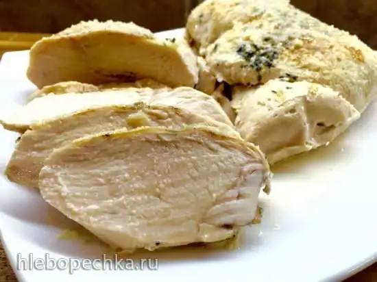 Куриная грудка SousVide c Пармезаном по Онегину (Steba SV2)