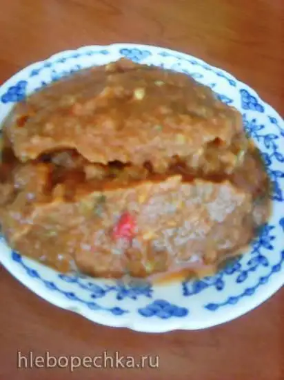 Аджика с баклажанами