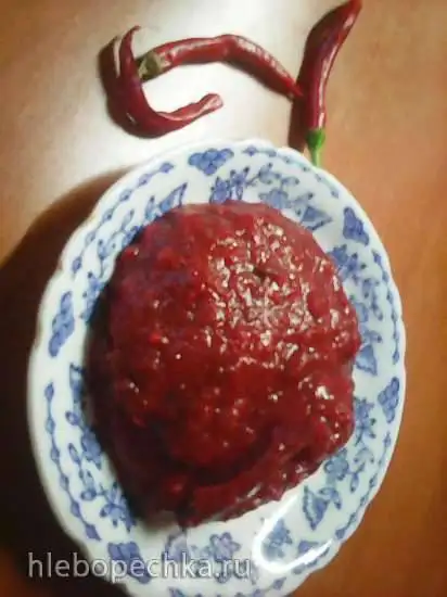 Аджика из слив