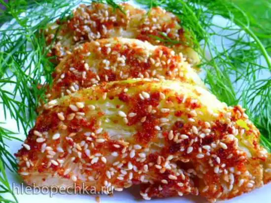 Шницель из капусты