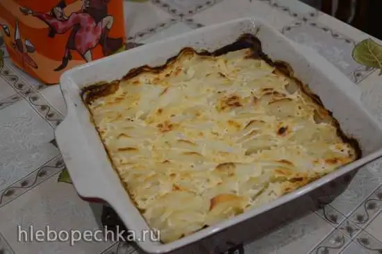Картофельный пирог в 3 действия