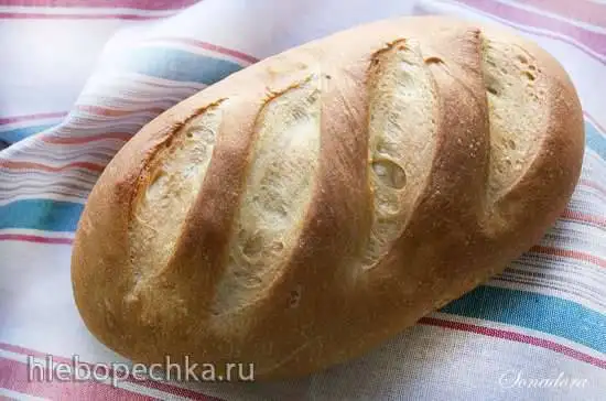 Батон пшеничный с манной крупой