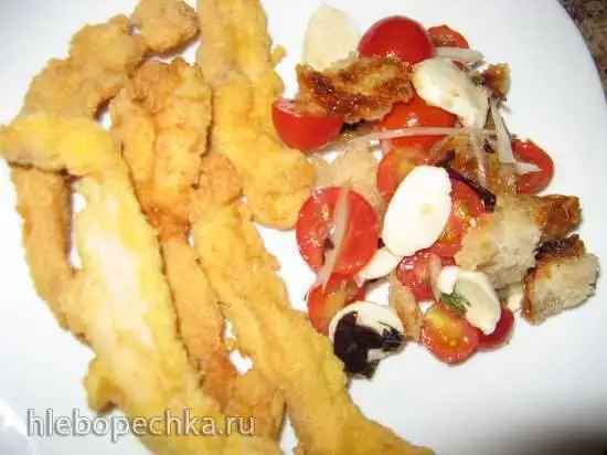 Хрустящие куриные палочки