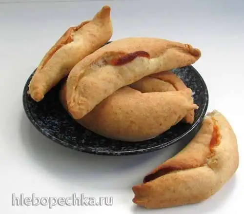 Рогалики с творожной начинкой