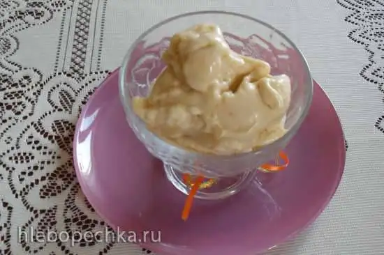 Сорбет из пенки от варенья