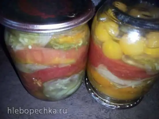 Зимний салат с алычой