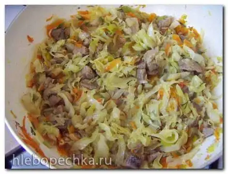 Капуста с мясом
