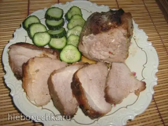 Буженина скорого приготовления (в микроволновке)